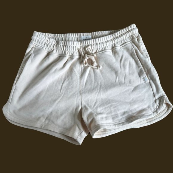 Azur Fit Cream Sweat Shorts | US XL - Picture 3 of 7